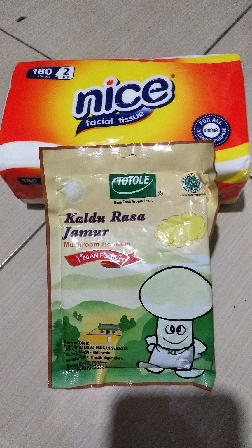 Tisu Tissue Facial Nice 180 Sheets 2ply