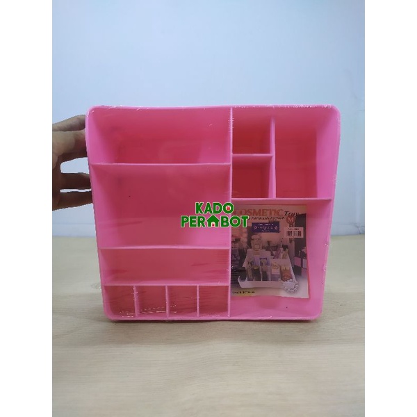 tempat kosmetik LuckyStar - tray penyimpan kosmetik - tempat make up