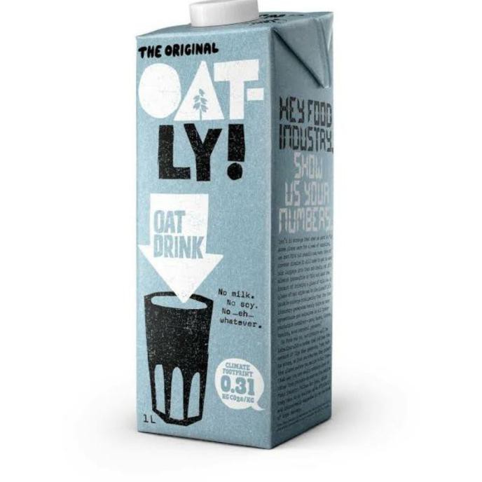 

Discount Oatly Oat Milk/Oat Drink (Susu Gandum) Original - 1 L