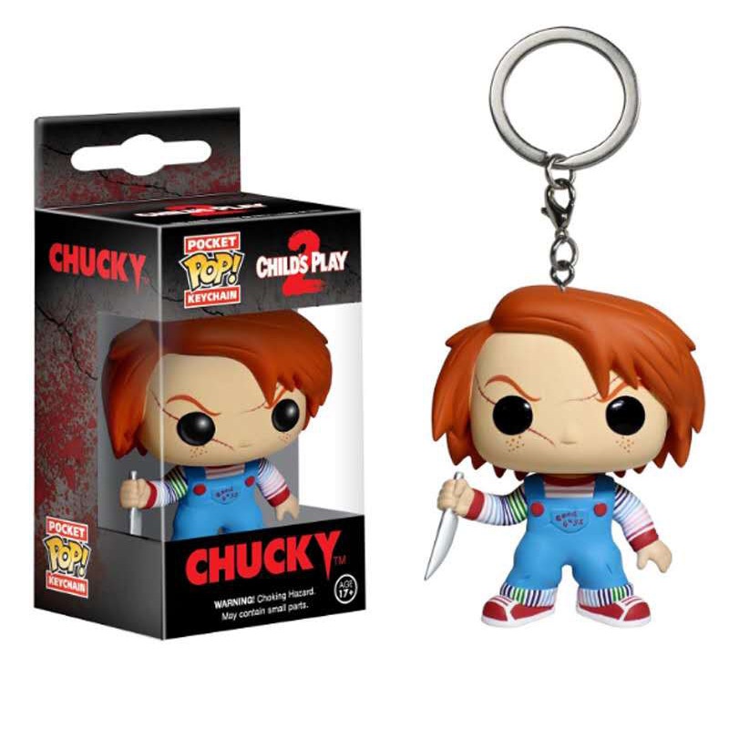 1pc Funko POP Gantungan Kunci Desain Kartun Anime Chucky Untuk Koleksi / Hadiah Anak