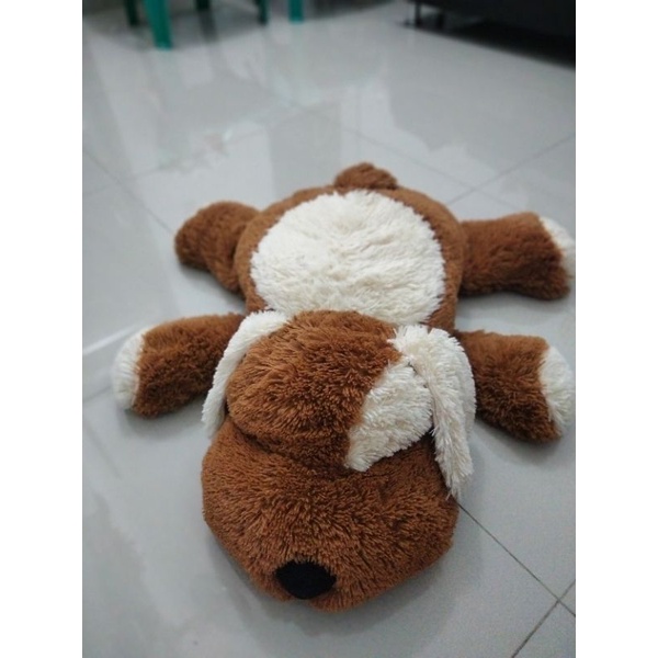 boneka anjing jumbo ukuran 28 cm