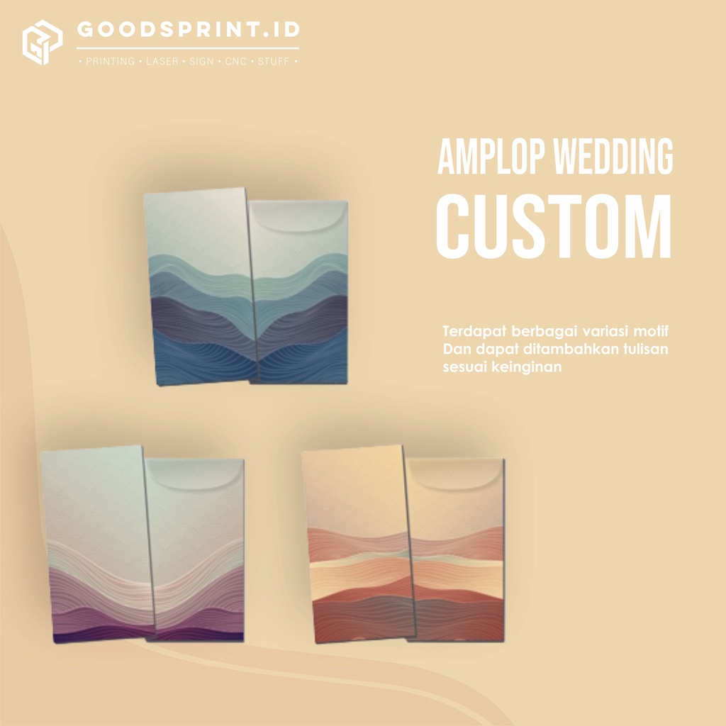 Amplop Wedding Custom Motif Amplop Ulang Tahun Nikah Birthday Angpao Custom