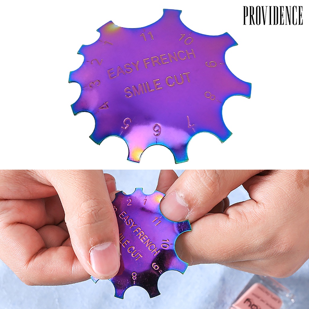 Providence Nail Cutter Plate French Style Nails Shaping Rust-Proof Nail Art Manicure Edge Trimmer for Female