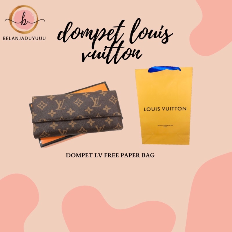 Dompet Lipat Multifungsi Dompet Branded Free Box Dan Paper Bag