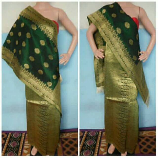Songket palembang tenun mesin