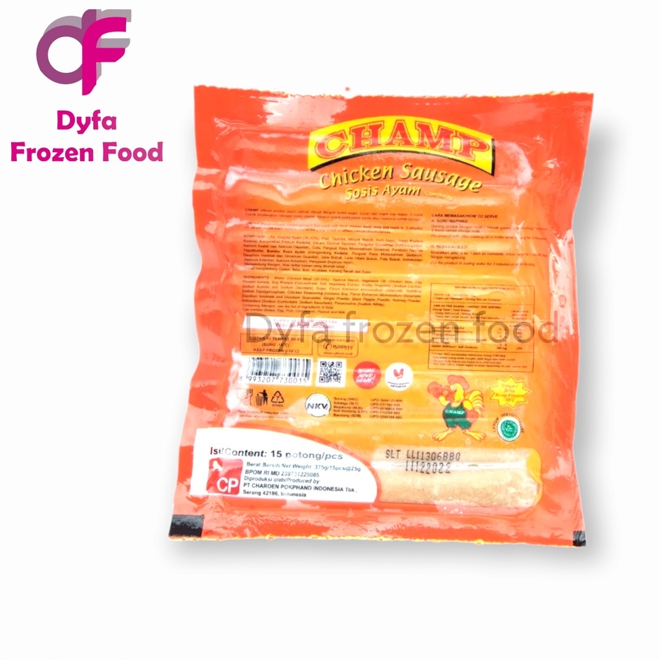 

Champ Sosis Ayam 375 gr