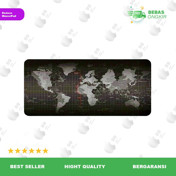 Mouse Pad Gaming Alas Meja Peta Dunia Desk Mat Super Besar XL Mousepad Alas Mouse Gaming Mouse Pad Gaming