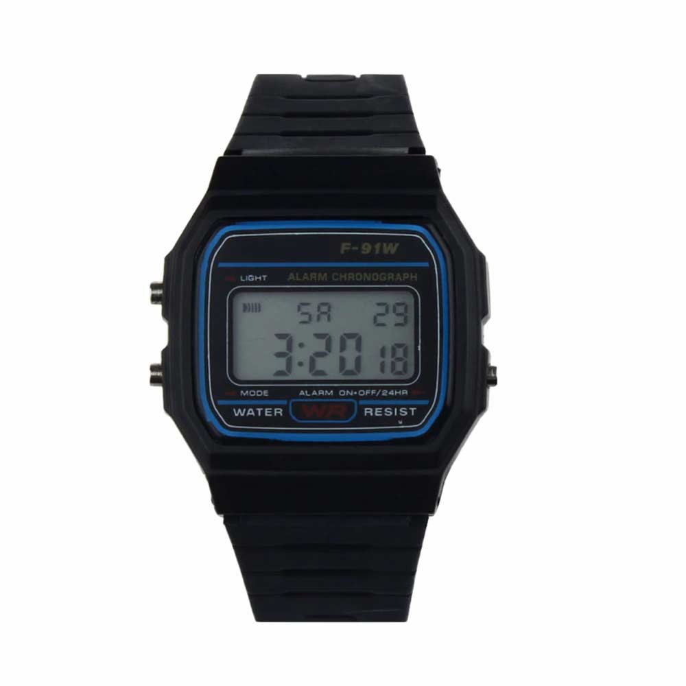 Honax F91W - Jam Tangan Digital Wanita - Strap Rubber ( Group )