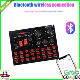 TaffSTUDIO Bluetooth Audio USB External Soundcard Live Broadcast Microphone Sound Card V8 V8U V8S Blueetoth Laptop Hp Suara Recording Youtube Tiktok