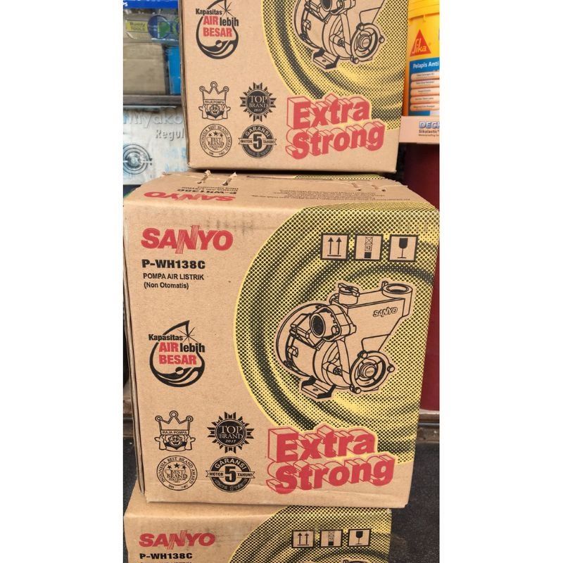 POMPA AIR SANYO PWH138C SUMUR DANGKAL PWH 138C P-WH138C