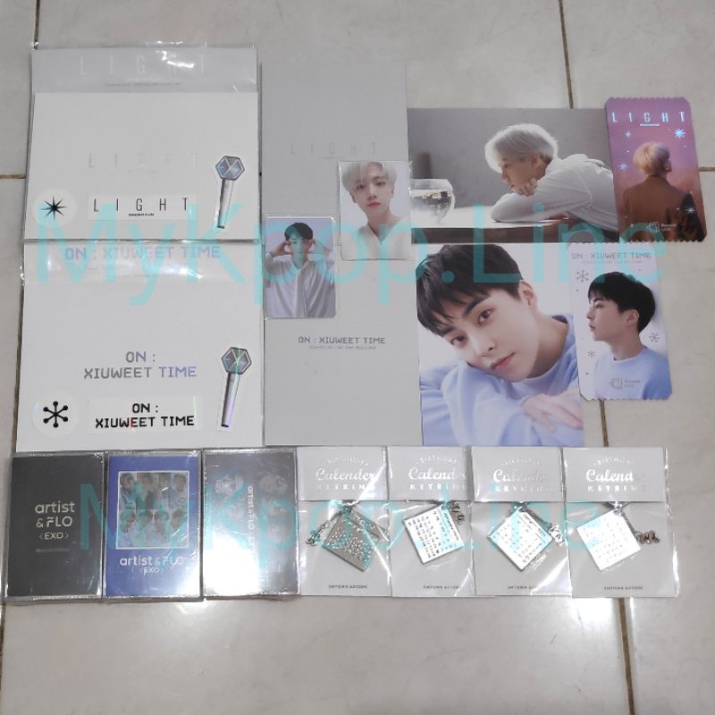 MD EXO 10th Anniv AR Ticket READY Anniversary Goods Live Baekhyun Light Xiumin Xiuweet Time Photocar