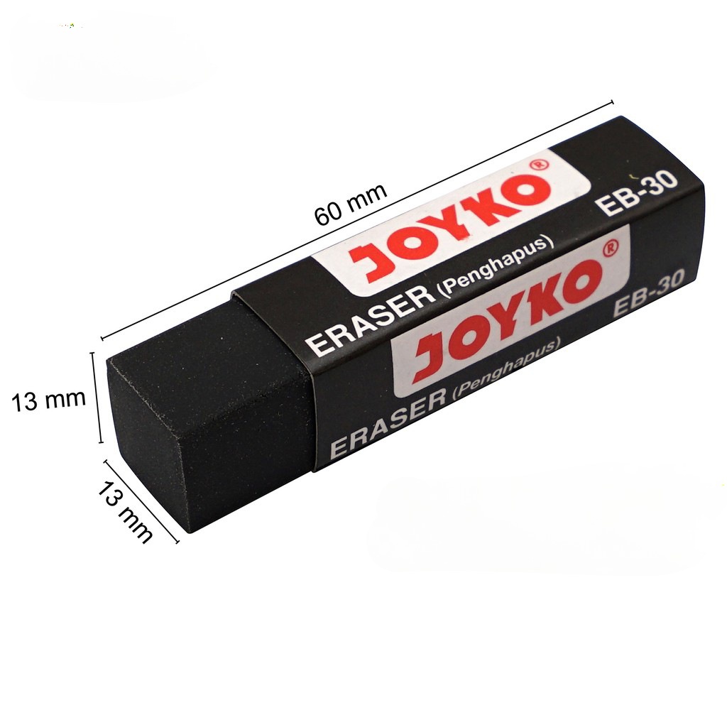 1 kotak Penghapus Eraser Pensil Multiwarna