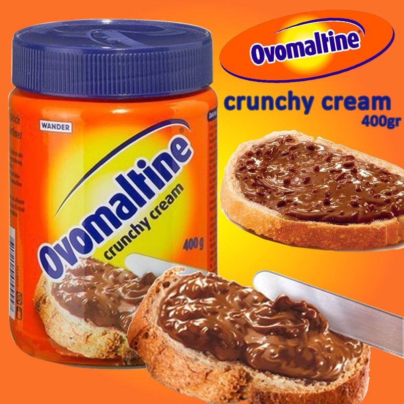 Cokelat Ovomaltine- Chocolate Ovomaltine Crunchy Cream 400gr
