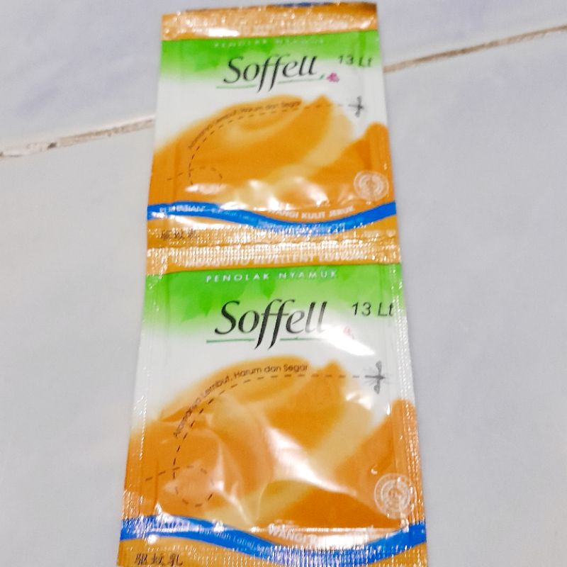 Sofel Soffell anti nyamuk sachet 500an 1 sachet