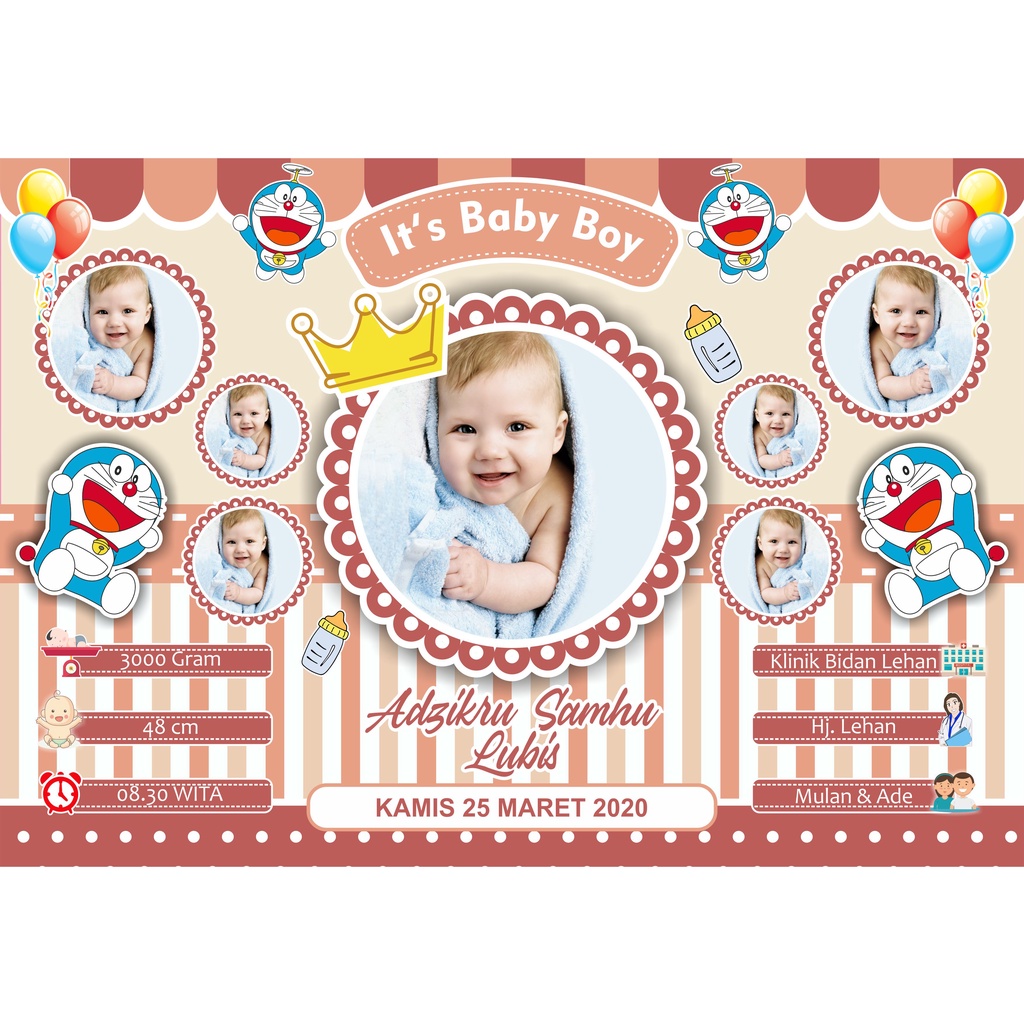 CETAK BIODATA BAYI UKURAN BESAR 17R/12Rs (48x32)cm-19