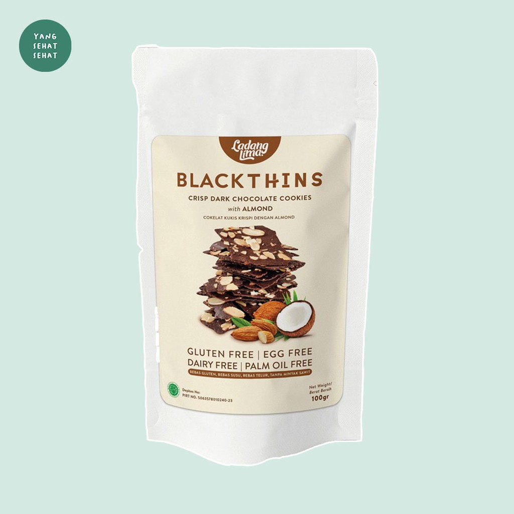 

Healthy Cookies Blackthins (Ladang Lima)