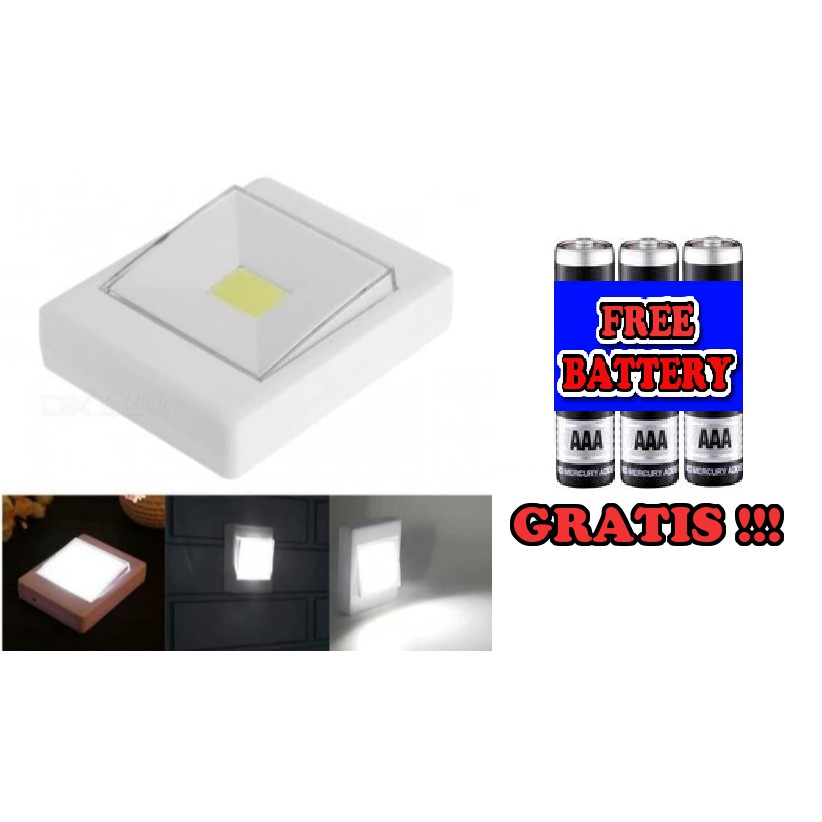 LAMPU LED EMERGENCY MODEL SAKLAR - STICK N CLICK - LAMPU ...