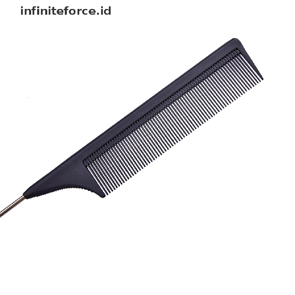 (Infiniteforce.Id) Sisir Rambut Profesional 11 Gaya Bahan Karbon Anti Statis Untuk Salon