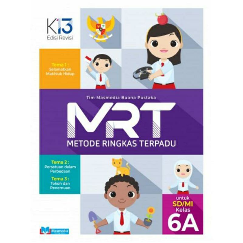 Buku (MRT) Metode Ringkas Terpadu 6A SD/MI Kelas 6