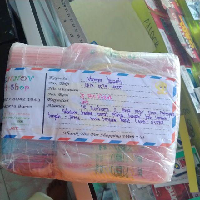 Isi 100 Plastik Klip Uk. 4x6 5x8 7x10