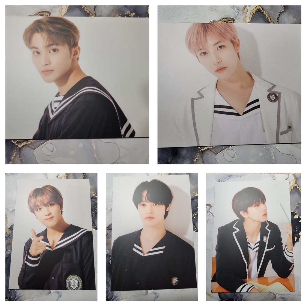 Postcard B2S 2021 NCT Dream - Mark, Renjun, Haechan, Chenle, Jisung