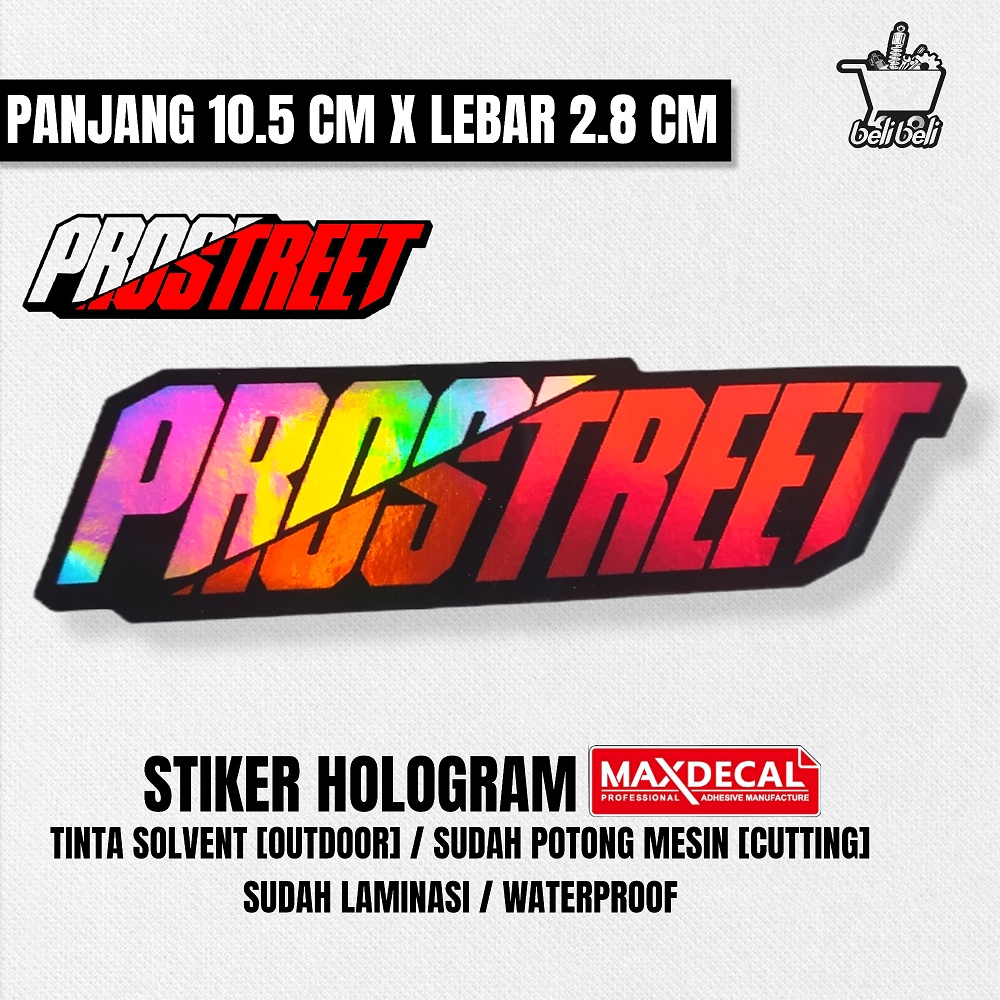 stiker prostreet terbaru / stiker bengkel lengkap / stiker racing terbaru / sticker pack termurah / 