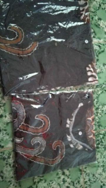 Batik Couple Keluarga Sania Ruffle Ori Ndoro Jowi Dnt Motif Ayam Sogan