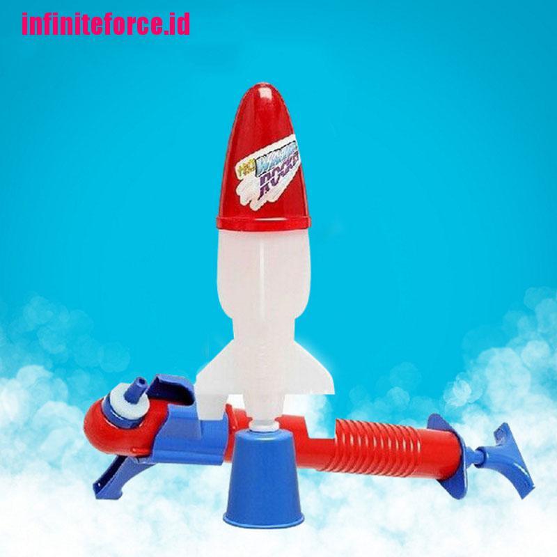 Rocket launcher outdoor water power rocket developing intelligent experiment toy