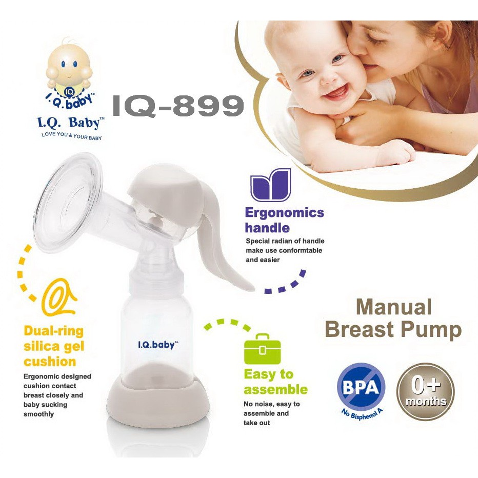 IQ Baby Manual Breastpump IQ / Pompa Asi Manual IQ899