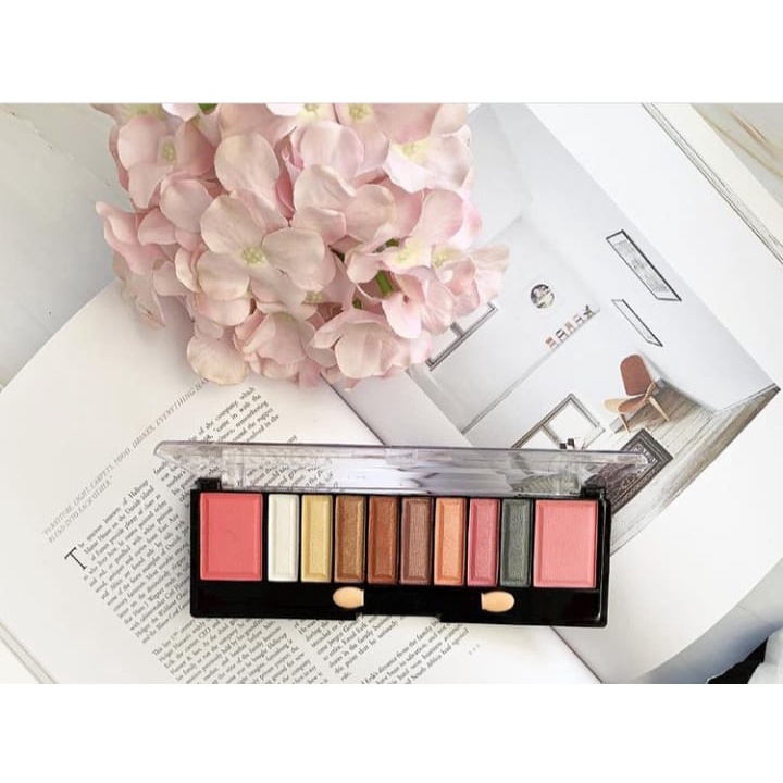 I♥M♥P♥L♥O♥R♥A Implora cosmetic eyeshadow palette perona mata eye shadow big eyes smooky