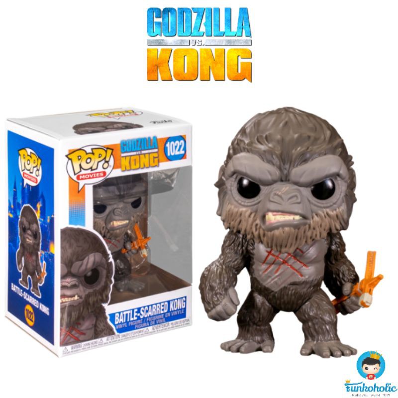 Funko POP Movies Godzilla vs. Kong - Battle-Scarred Kong #1022
