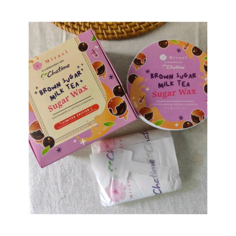 mirael sugar wax brown milk tea