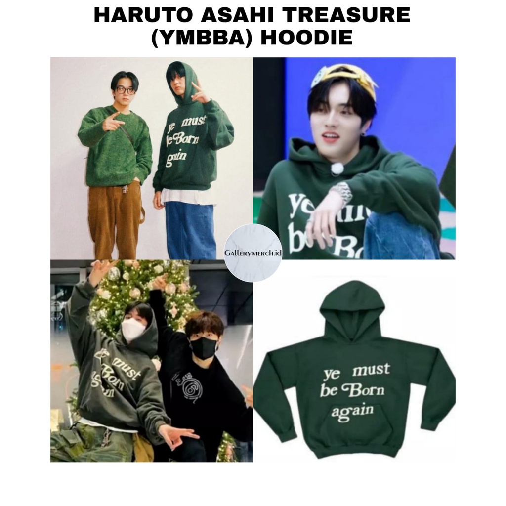 [READY STOCK] ASAHI HARUTO TREASURE - YMBBA HOODIE