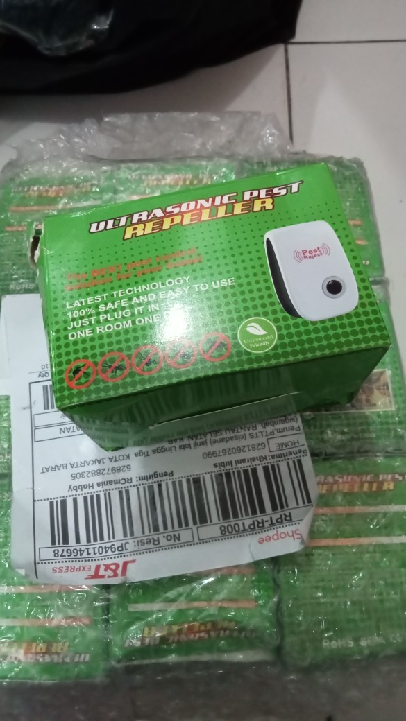 Pengusir Tikus Nyamuk Kecoa Hama Ultrasonic Pest Repeller