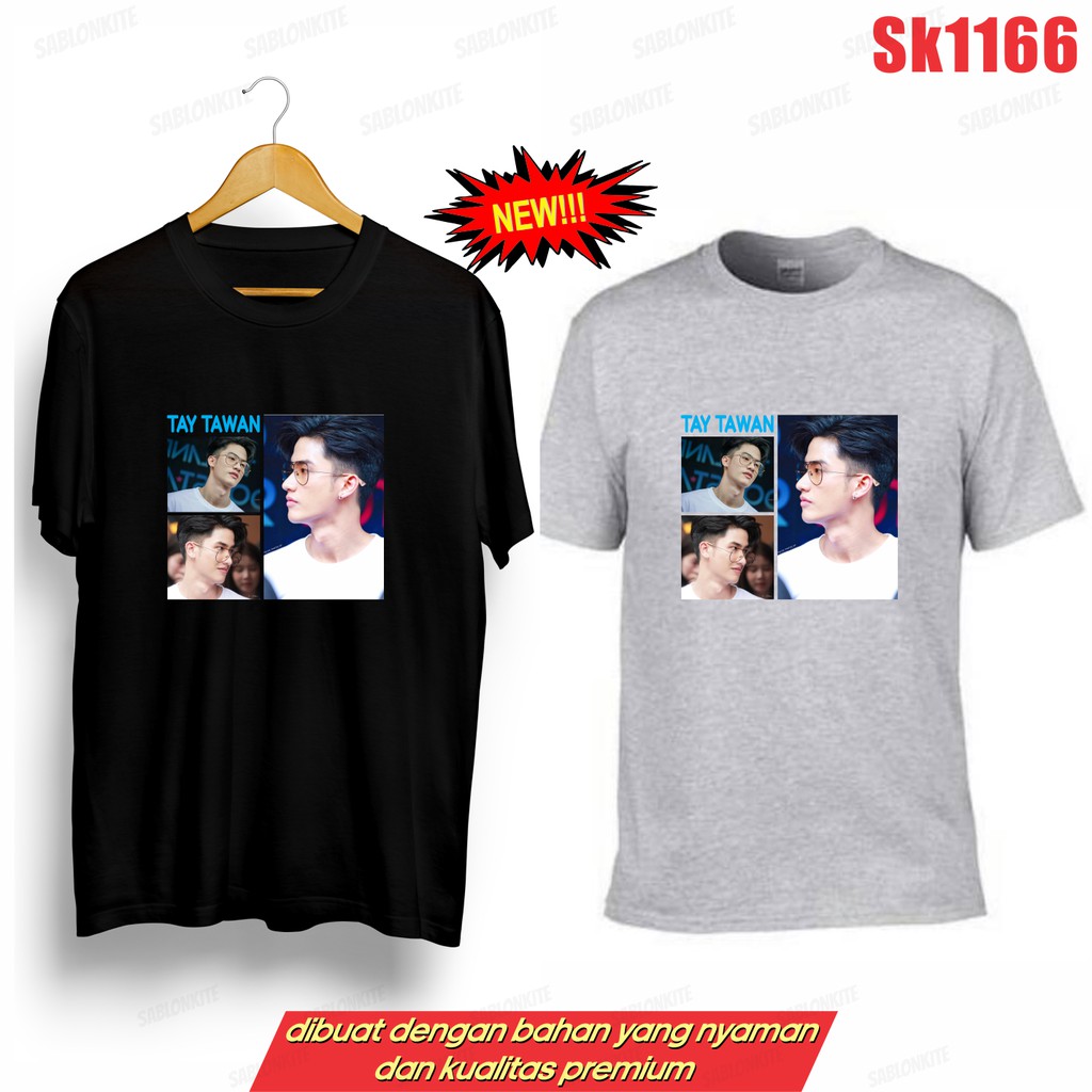 MURAH!!! KAOS TAY TAWAN FOTO  SK1166 UNISEX COMBED 30S