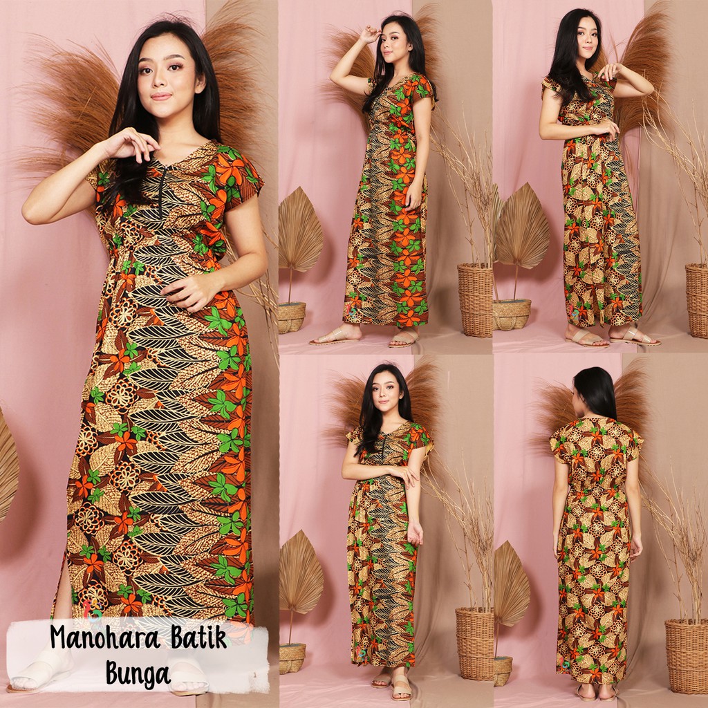  DASTER  MANOHARA BATIK  BUNGA DASTER  RAYON  DASTER  MURAH 