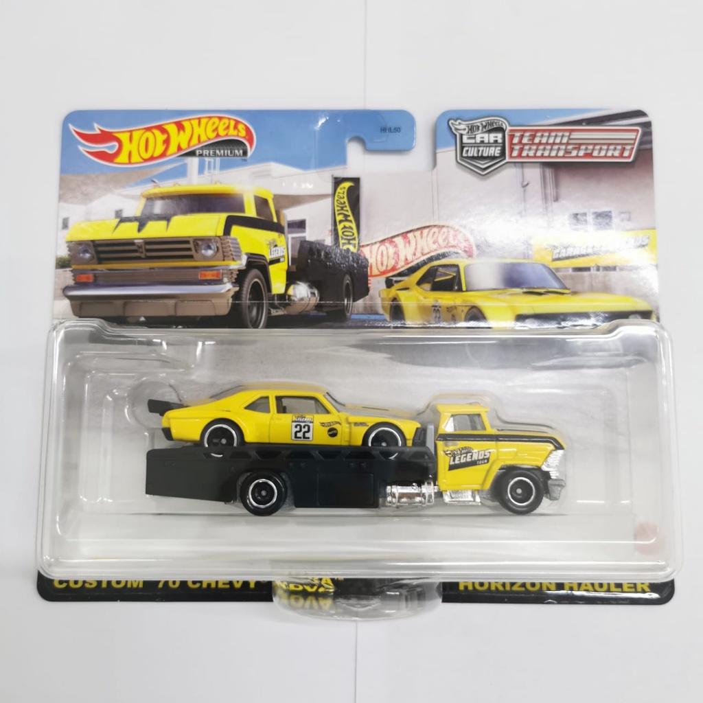 Hot Wheels Team Transport LEGEND TOUR CUSTOM 70 CHEVY NOVA HAULER