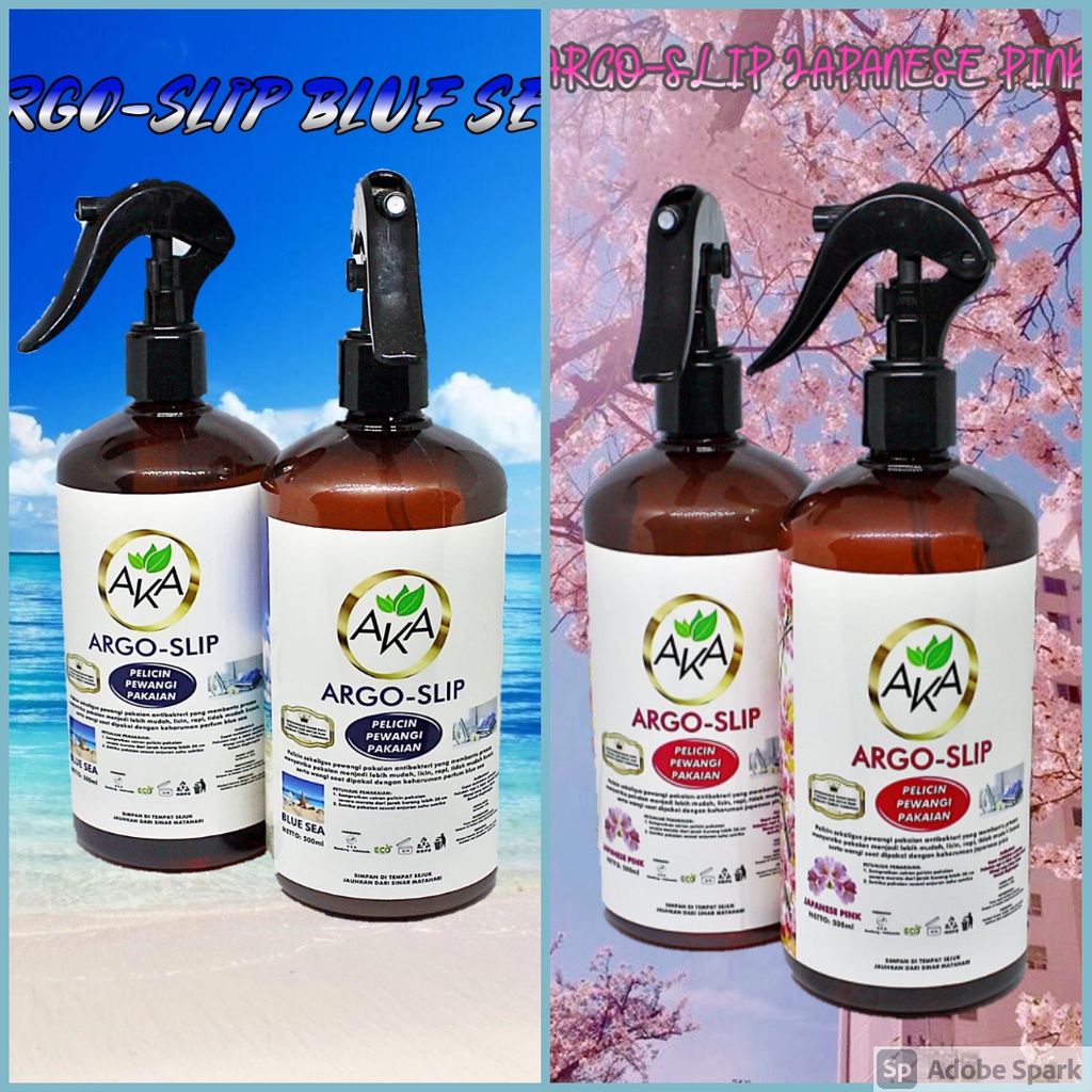 AKA PREMIUM ARGO-SLIP | Pelembut pakaian dan pewangi pakaian 500ml