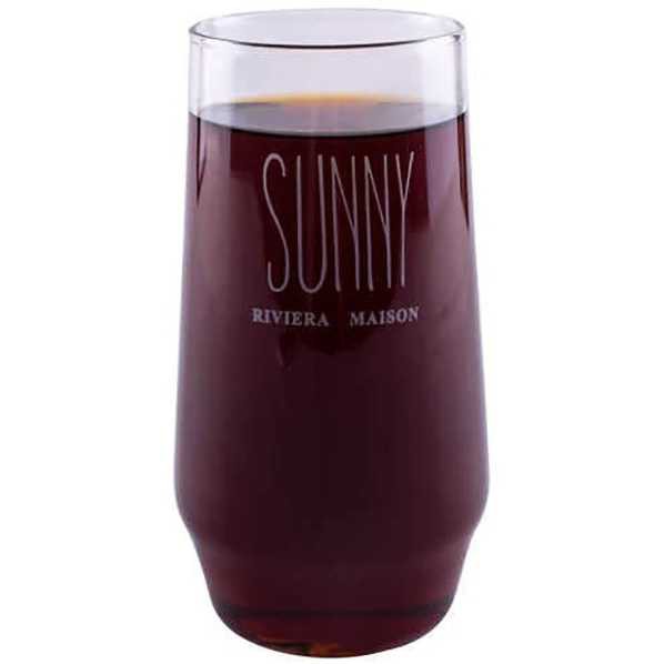 Gelas Kaca Unik Bening Gagang / Gelas Kopi / Mug Kopi Transparan / Gelas Susu / Cangkir Teh / Jus GOOD MORNING 350 ml / Gelas Kaca-7