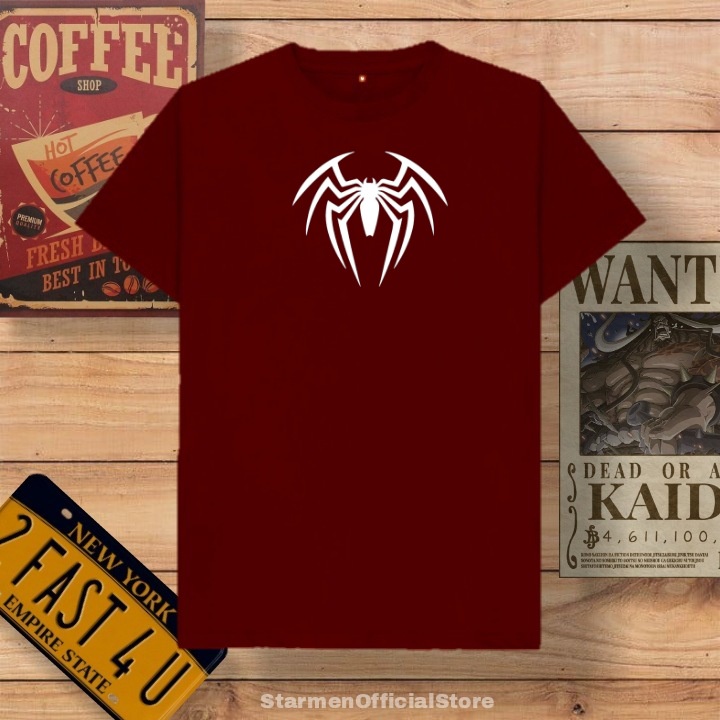 Kaos Distro Unisex SPIDERMAN Katun Combed 30s / sablon polyflex /polyflex premium / Pakaian Pria Wanita Atasan Cowok Cewek /kaos kekinian / kaos viral / tshirt tumbrl tee basic /SIZE M , L , XL , XXL / kaus oblong oversize kaos murah best seller ready