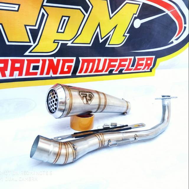 Knalpot Racing NMAX 2020 R9 Gp Tech