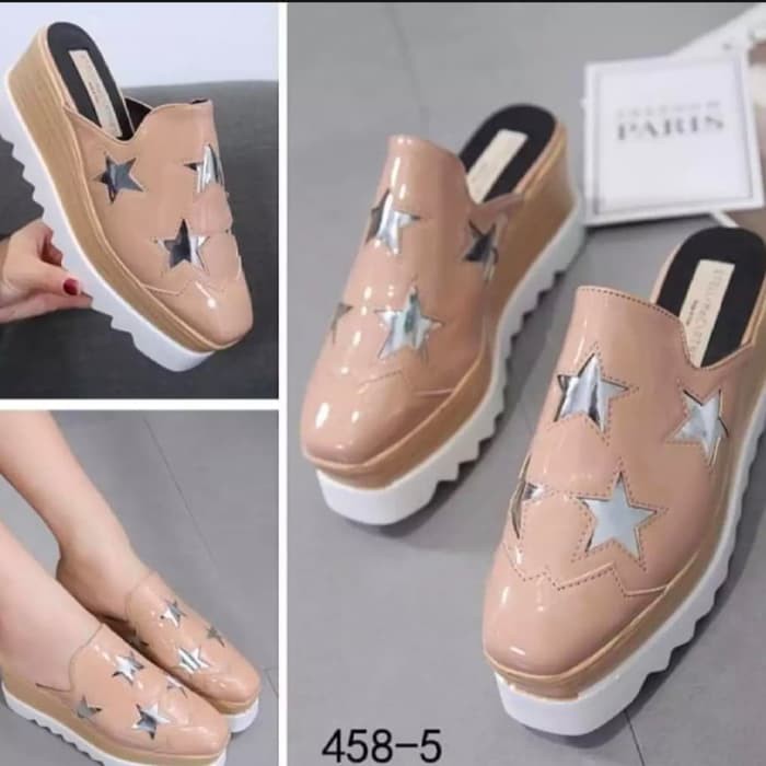 Wanita Wedges Casual Elegan Wejes Wedjes Weges Wejdes Jelly Sanda DX324 Pwshop88 Sepatu Wedges Wan