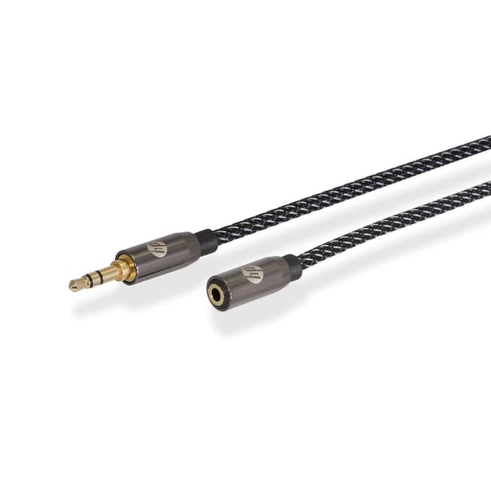 HP Original Kabel Pro Aux Audio Extension Male To Female 1.5M Gold