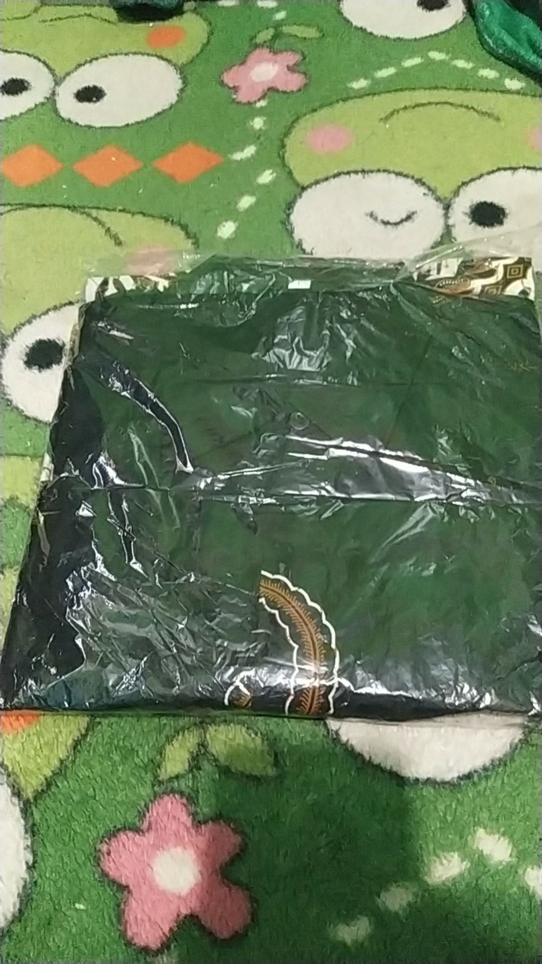 New Kemeja Batik Pria Lengan Panjang Motif Ayam M L Xl Xxl