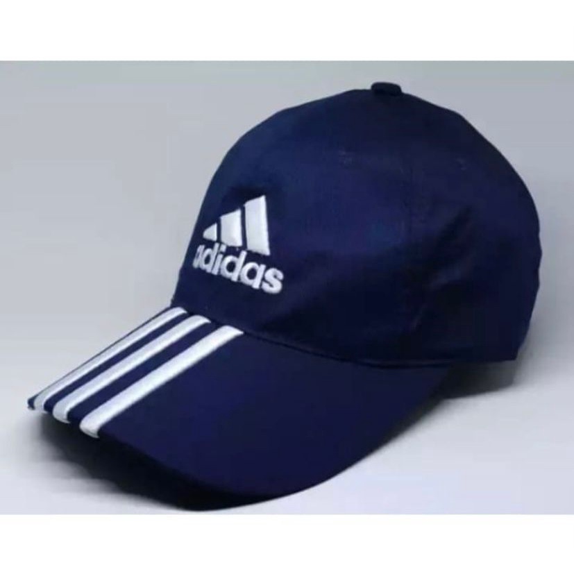 Topi baseball adidass garis import/topi pria wanita terbaru cod