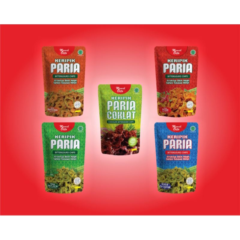 

Keripik Paria Mamah Octo/Keripik Pare/Pare Crispy,85gram