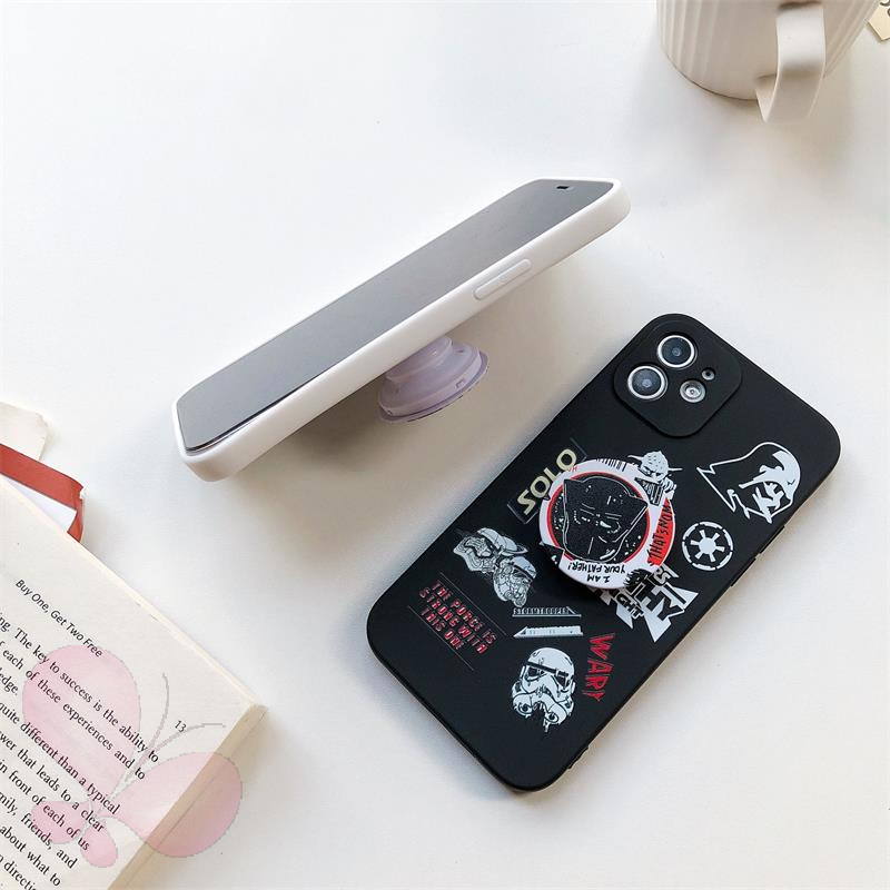 Soft Case Bahan Tpu Desain Star Wars Untuk Iphone 6s 7 8 Plus Iphone 12 11 Pro Max X Xr Xs Max Se 2020