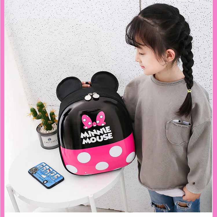 Tas Ransel Sekolah Anak Model Mickey Mouse - Merah