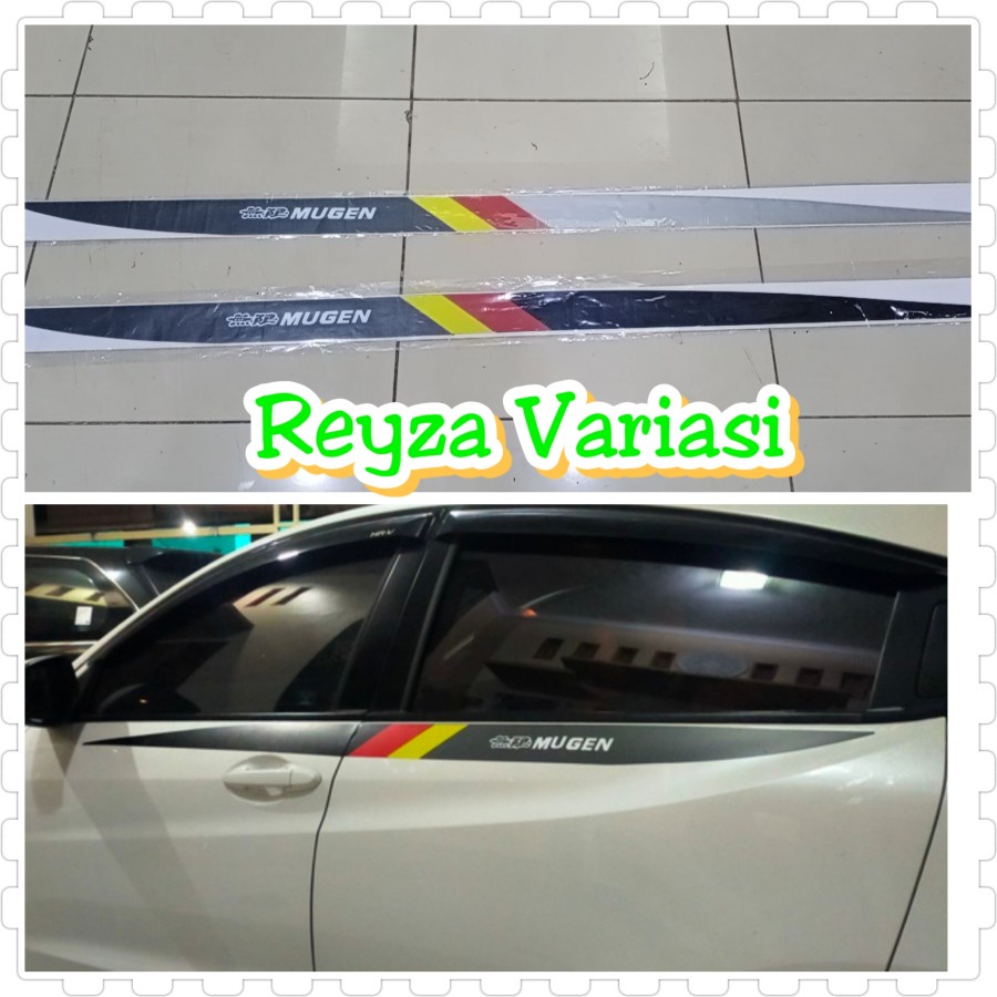 Stiker Body Samping Mobil Hrv Mugen