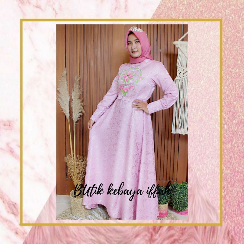 Butik Kebaya Iffah // Dress Lebaran // Gamis Hari Raya // Baju Muslim Lebaran // Baju Hari Raya